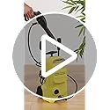 Kärcher K 3 Classic pressure washer, pressure: max. 120 bar, flow rate: 380 l/h, area coverage: 25 m²/h, water filter, weight: 4.2 kg, high-pressure hose and gun, dirt blaster, spray lance