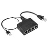 SinLoon Gigabit RJ45 Network Splitter Adapter, 1 to 4 Ethernet Splitter 1000Mbps High Speed LAN Network Splitter,4 Devices Share the Internet at the