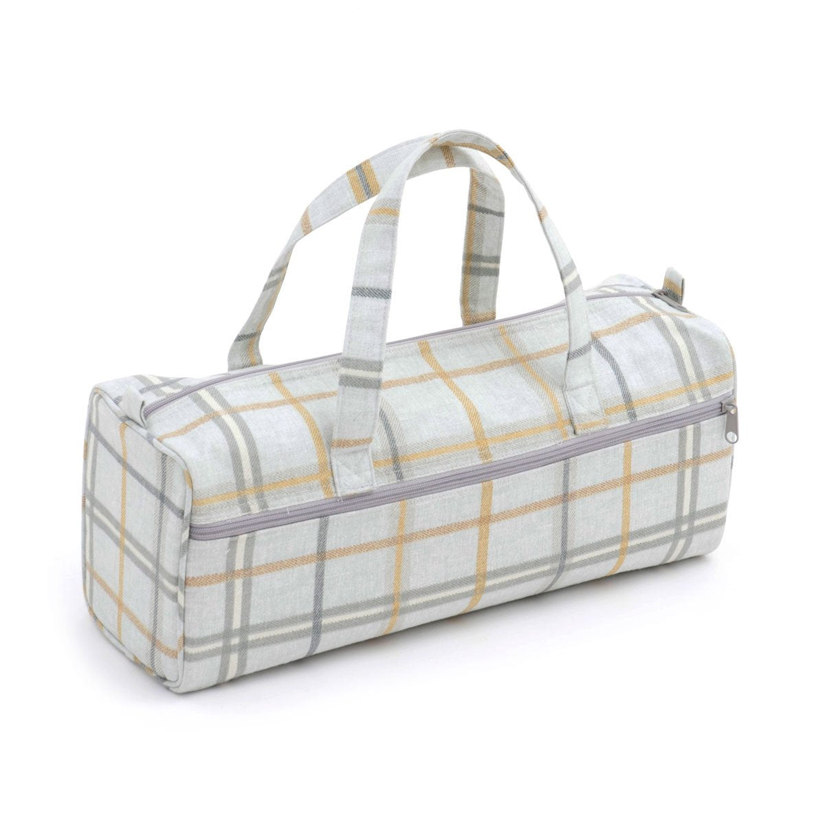 Hobby Gift 'Derwent Check Maize' Knitting Bag 15 x 45 x 17cm (d/w/h)