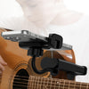 ALAFLY Guitar Head Phone Holder - Universal Smartphone Mount for Guitar, Ukulele, 360? Rotating & Adjustable Ideal for Video Recording/Live