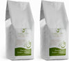 Ground Enema Coffee 2kg - 2 x 1kg Bundle - For Coffee Enemas - 100% Robusta & 100% Organic - Ultra Light Gold Roast - Fine Grind