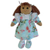 light blue floral ragdoll small