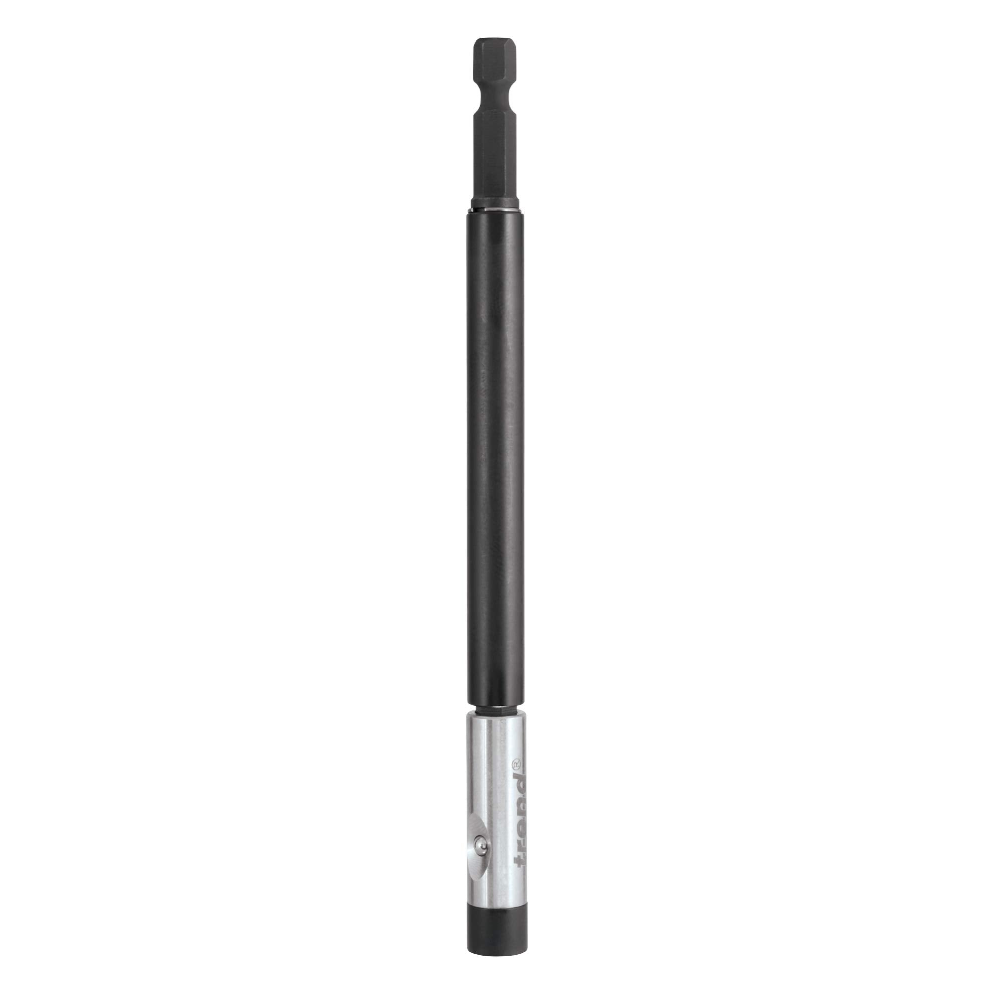 Trend Snappy 150mm Magnetic Bit Holder with Micro Diameter & One Touch Bit Retention, SNAP/BH/OT/A, Silver