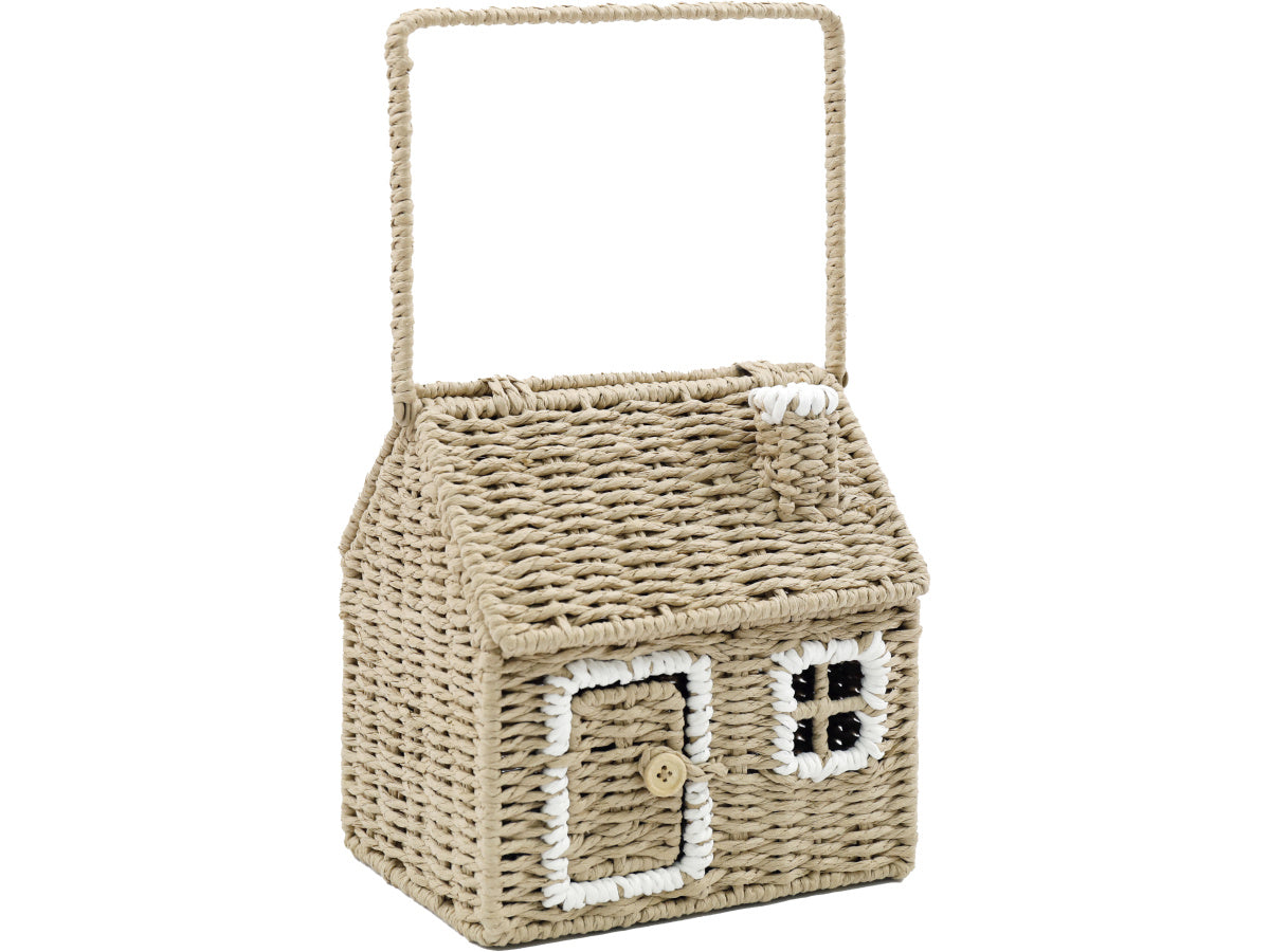 Wicker House Basket