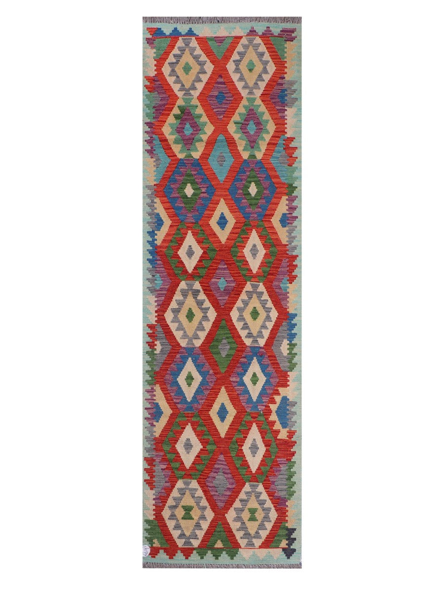 Maimana Kilim Runner - 291 x 84 cm