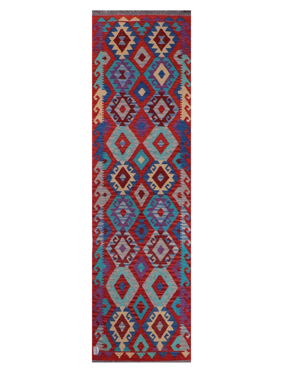 Maimana Kilim Runner - 288 x 81 cm