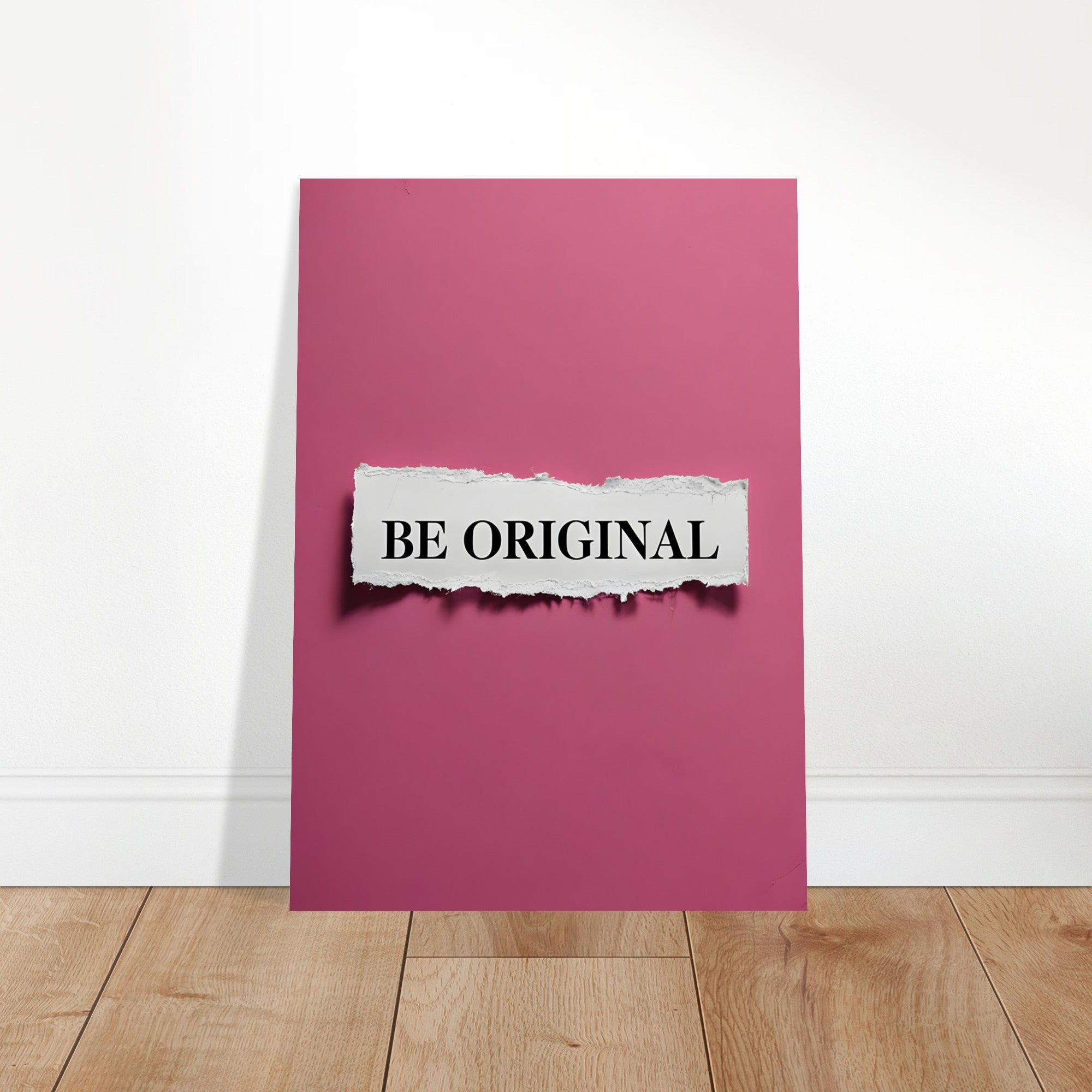 Be Original Posters: Motivational Wall Art for Creative Souls - Inspirational Quotes Decor