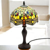 10" SHADE  GREEN DRAGONFLY TIFFANY LAMP
