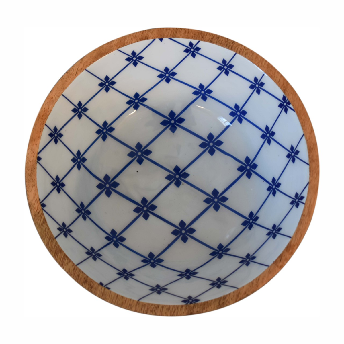 Artisan Furniture Serveware - Blue and White Bowl Set of 2