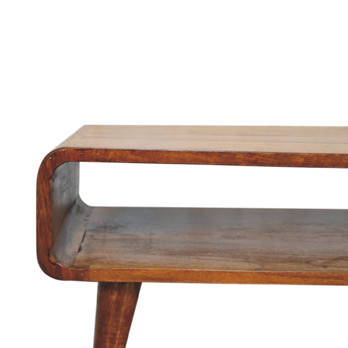 Artisan Furniture Solid Wood Open Chestnut Media Unit