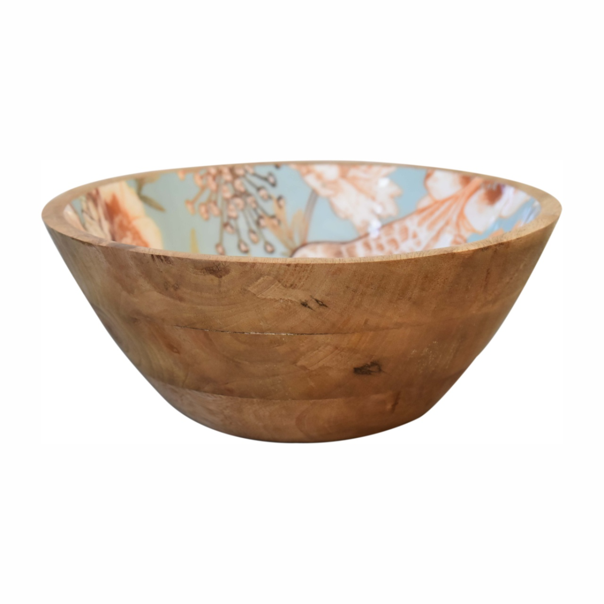 Artisan Furniture Serveware - Floral Bird Bowl Set of 2
