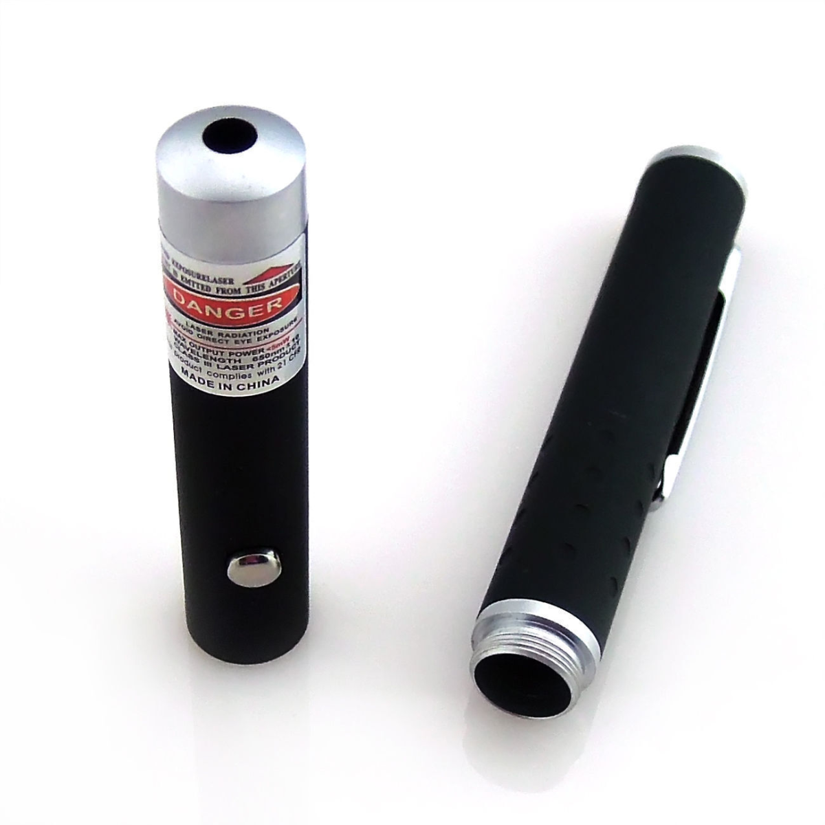 5 PCS Small Laser Pointer Pen 650nm Red Light Visible Beam 1mW For conference presentation