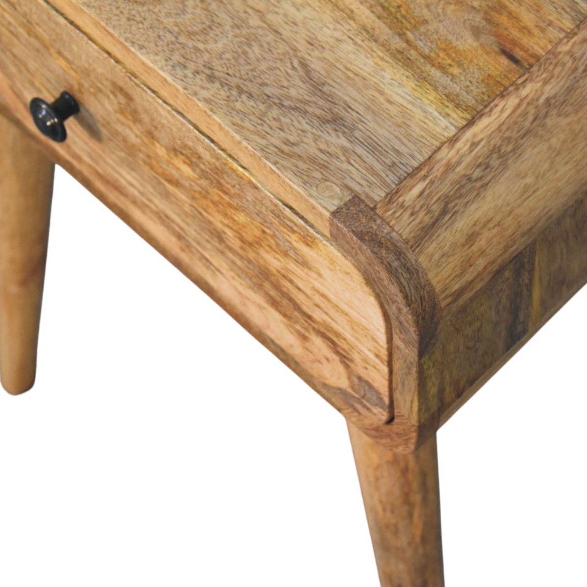Artisan Furniture Solid Wood Avora Oak-ish Nightstand with 1 drawer