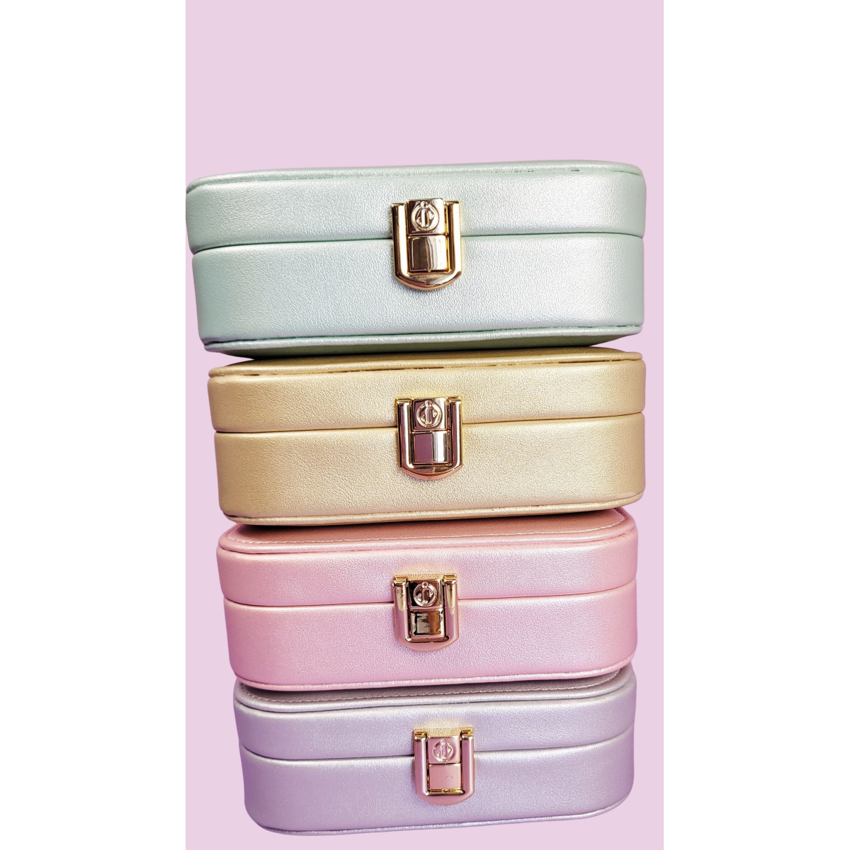 Travel Jewellery Box – Compact Organizer with Mirror