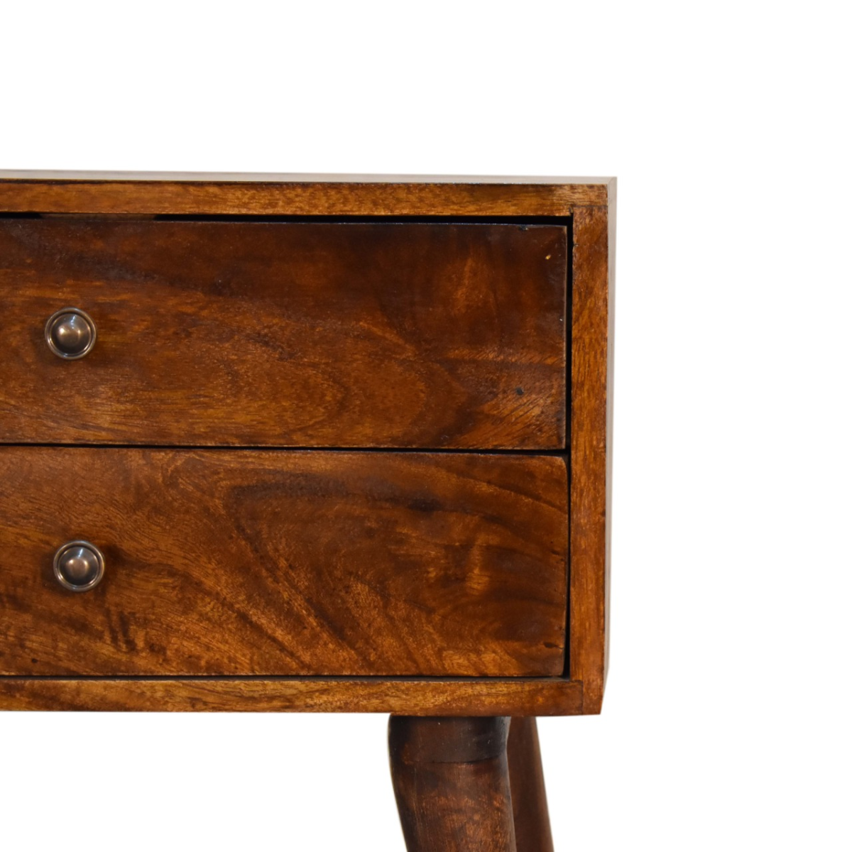 Artisan Furniture Solid Wood Chestnut Modern Solid Wood Bedside