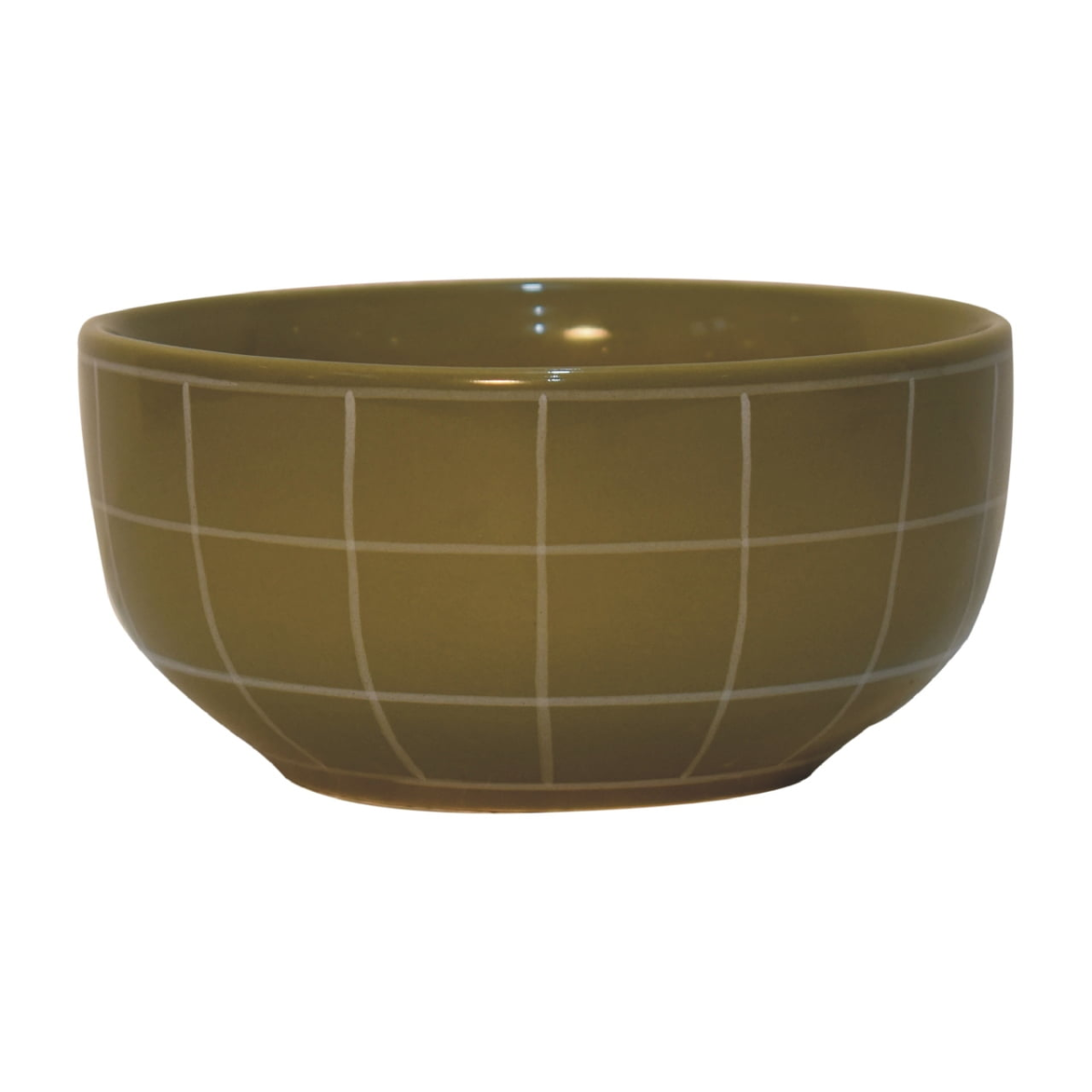 Artisan Furniture Serveware - Dahlia Plate Set, Olive Green