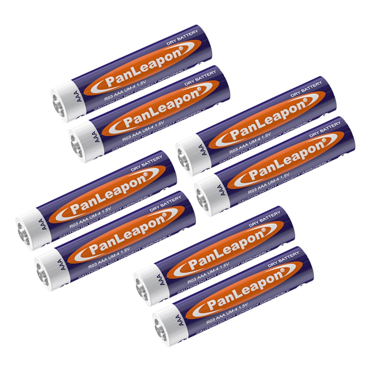 8 PCS AAA Batteries Power CarbonZinc AAA Battery 1.5v For Household Appliances small devices