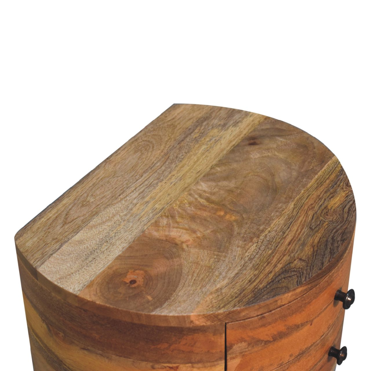 Artisan Furniture Solid Wood Odyssey Oak-ish Tripod Bedside
