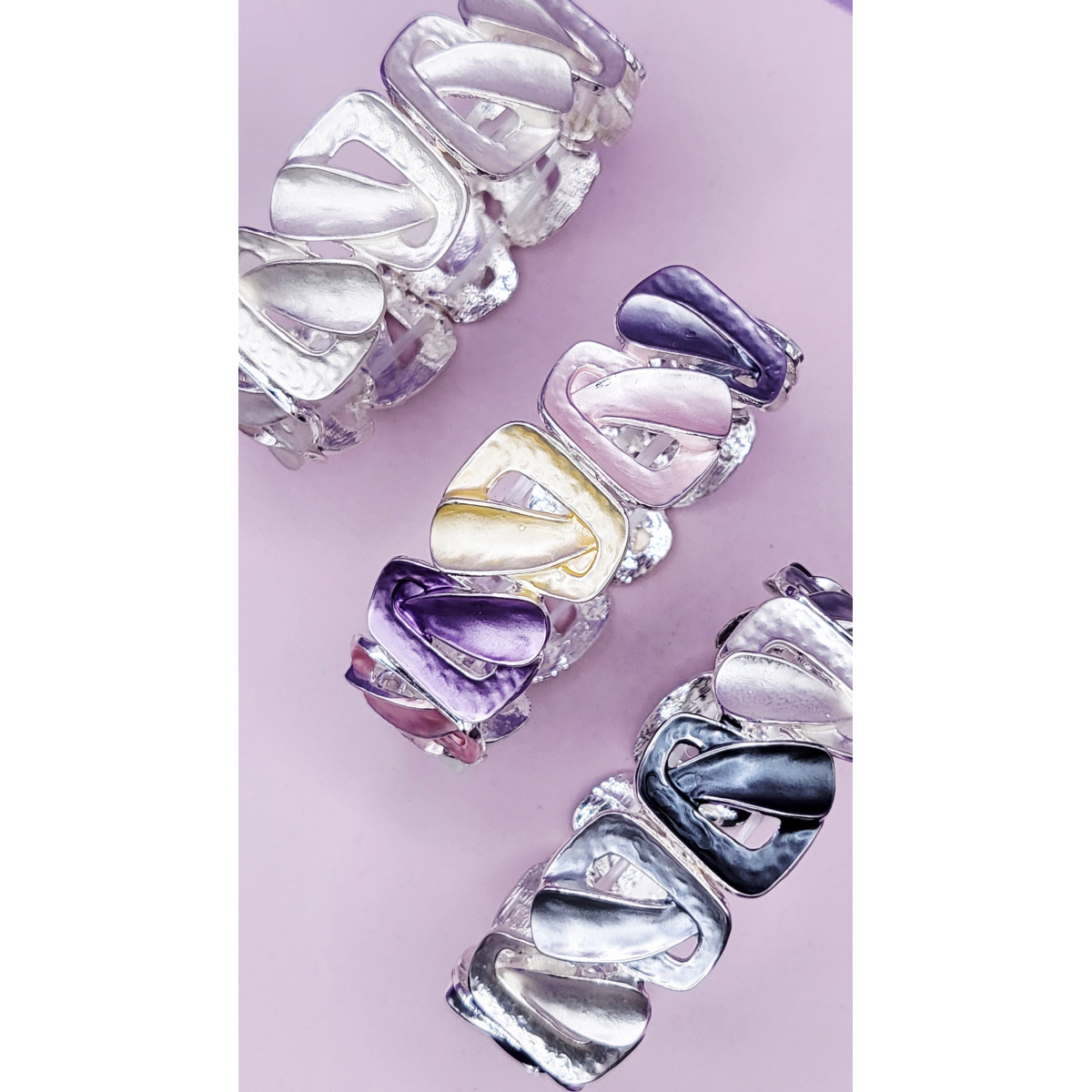 Abstract Flow Bracelet