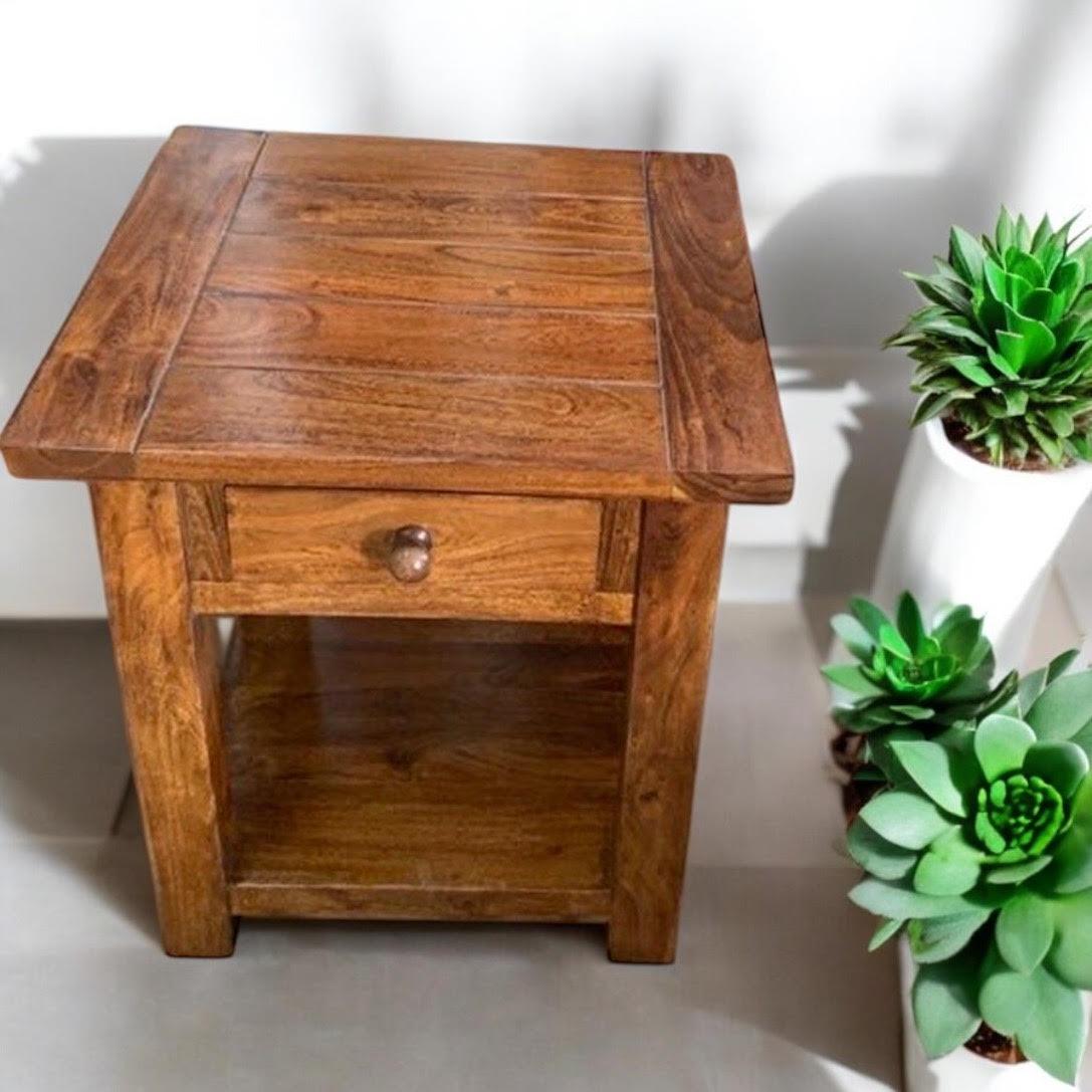 55CM WOODEN TABLE