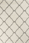 Moroccan Ivory Shaggy Rug | 700