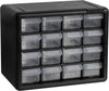 Akro-Mils 10116 16-Drawer Plastic Drawer Storage Cabinet for Garage Organization, Lego Storage, Teacher Toolbox, Makeup Organizer, and More, 26.67 cm
