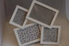 White Wooden Collage Photo Picture Frame Freestanding