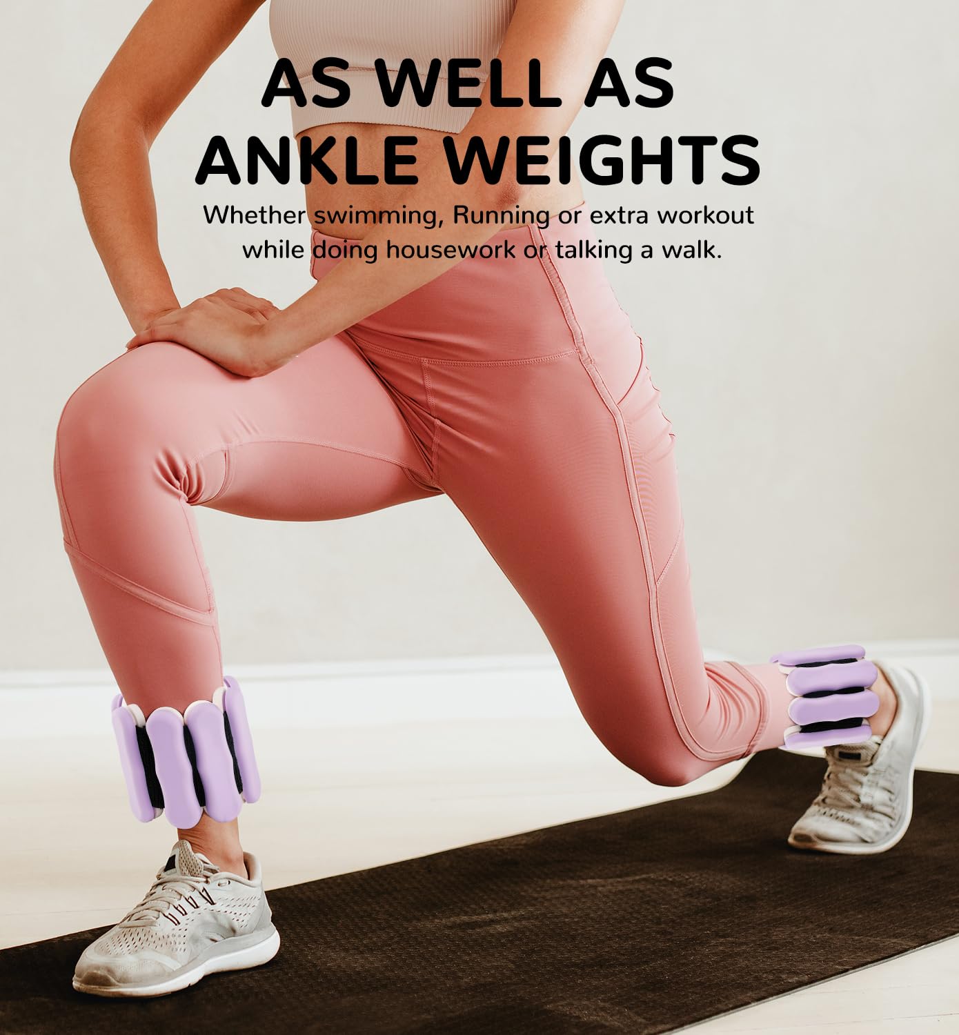 Wrist Weights for Women Adjustable Arm Weights 1 Pair 1.5 KG Ankle Weights Leg Weight for Men 0.75 KG Each Wrist Weight Walking Weighted Wristbands