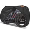 Zettum Bike Cover for 2 Bikes - Stationary Bike Covers for Outside Storage Waterproof Outdoor & Heavy Duty, 600D PU Coating Bicycle Covers for 2 Bikes
