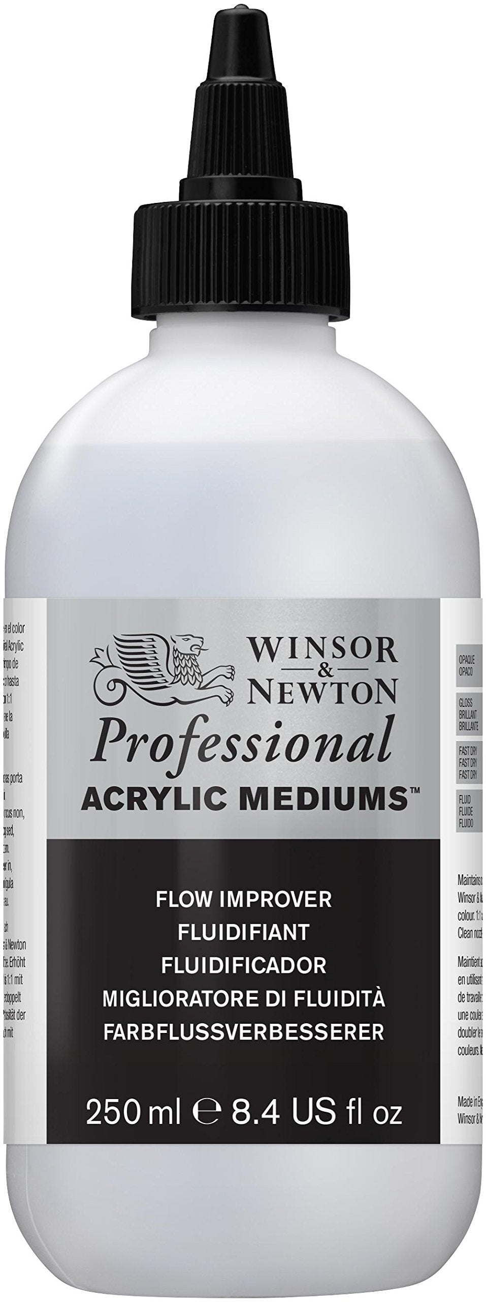 Winsor & Newton WN3040937 250ml Acrylic Flow Improver,transparent