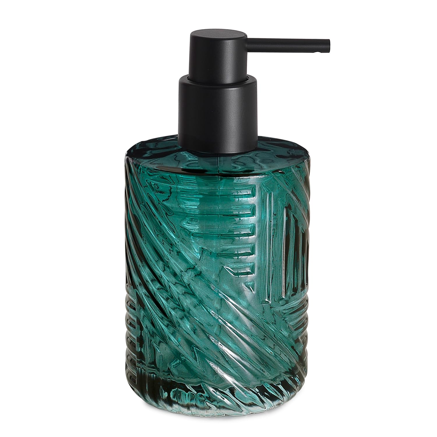 Gedy Corinne Dispenser, Plastic Crystal, Green, 8x8,9x15,6cm
