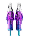 CNC Tattoo Needles Cartridge 13RM 20Pcs #10 Bugpin 0.3mm Round Magnum M-Taper Disposable Cartridges with Membranefor Rotary Tattoo Machine Supply