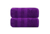 manucci EXTRA LARGE JUMBO BATH SHEETS 90 X 150CM 500GSM 100% EGYPTIAN COTTON TOWEL (purple, 2)
