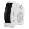 Abode, AFH1001, Horizontal and Vertical Fan Heater with 2kW Power, 2 Heat Settings, Overheat Protection, Adjustable Thermostat, 20m2 Room Size in