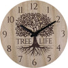 Tree Of Life Clock, 30cm.