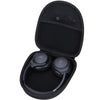 Lebakort Hard Carry Case Compatible with Anker Soundcore Life Q20 Q30 Q35 Q40 Q45 Q20+ Q20i Hybrid Active Noise Cancelling Headphones (Black Case)