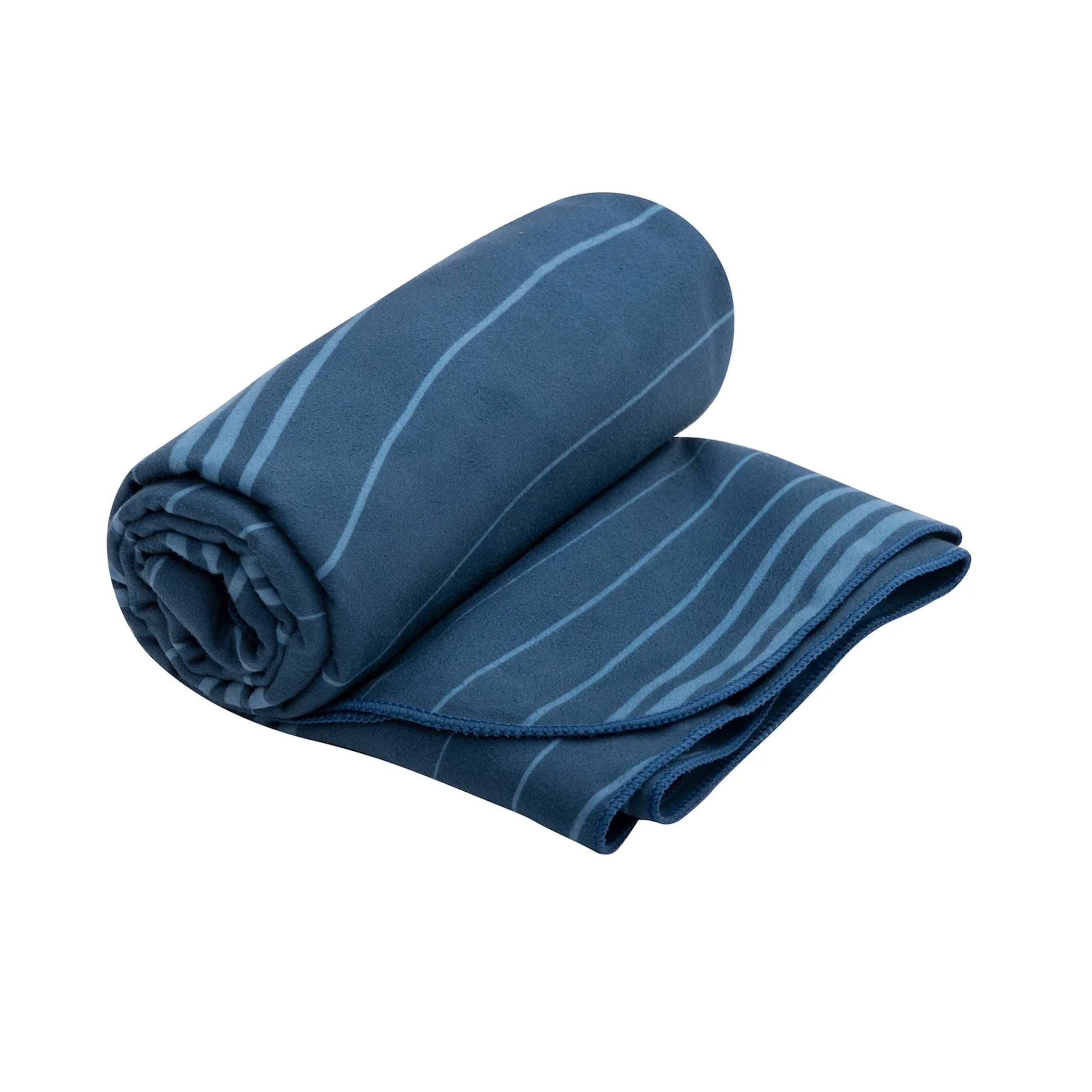 SEA TO SUMMIT - Drylite Microfibre Towel XL- Beach Towel - Super Soft Suede Finish - Extra Absorbent & Quick Dry - Hang Loop & Case - For Camping, Gym