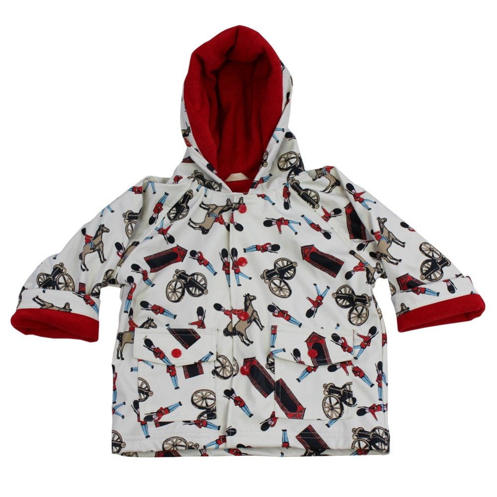 Powell Craft Boys Horse & Guard Raincoat-Rain Mac.