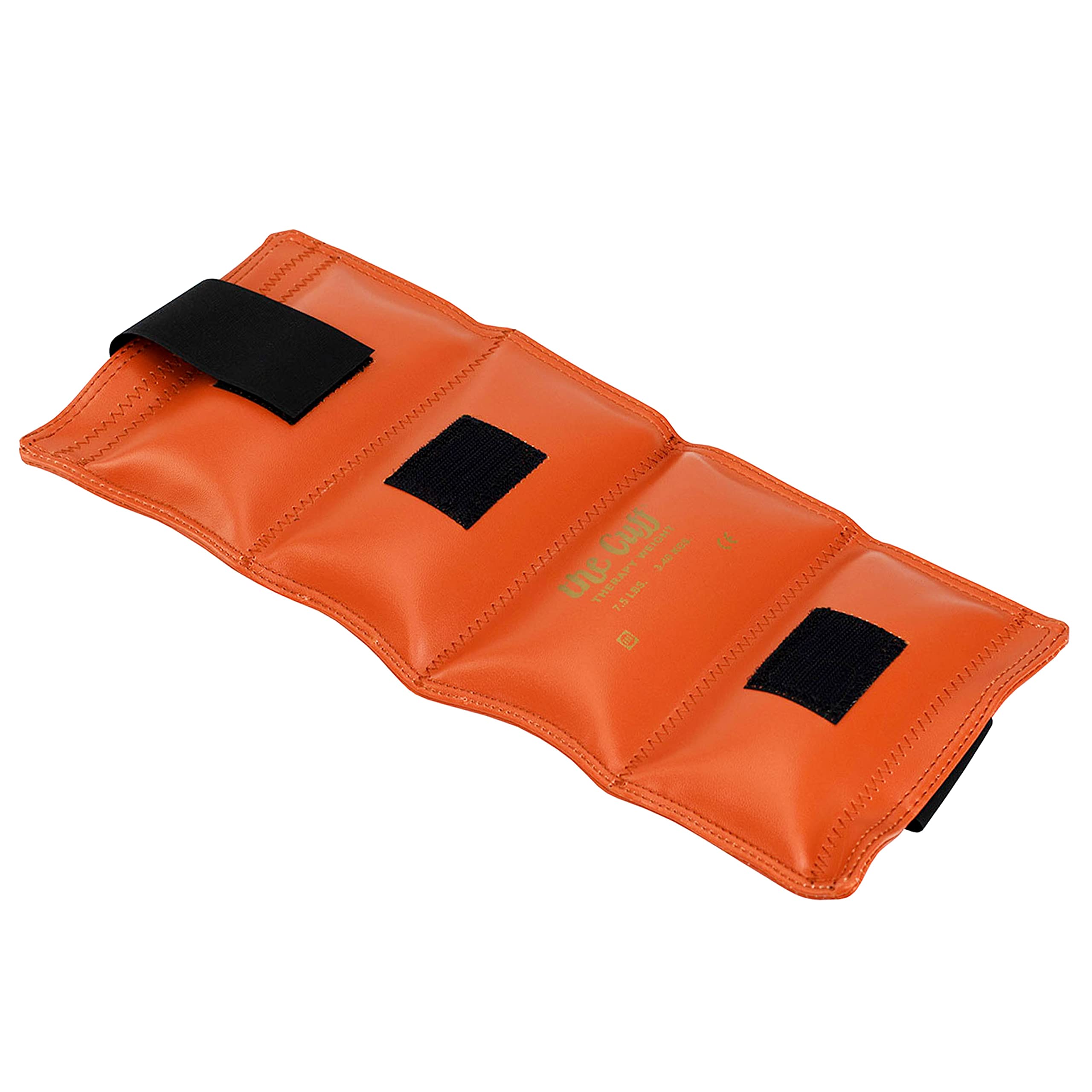 CanDo Weight cuff - wrist and ankle weights - 3.4 kg, orange 10-0212 - alternative to dumbbells