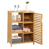 WAOHO Bamboo Bathroom Cabinets, Bathroom Shelf, Sideboard Living Room, Sideboard, Bathroom Cabinet, Bathroom Shelf, Standing Bathroom Shelf, Standing
