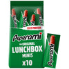 PEPERAMI Original Mini, 10 Pack, 10 x 100 g, Smoked pork salami sausage, made with 100% pork with protein kick, for on the go, the office, and lunch