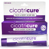 Cicatricure Face & Body Scar Gel, Reduces the Appearance of Old & New Scars, Stretch Marks, Surgery, Injuries, Burns and Acne, 1 Ounce (Packaging May