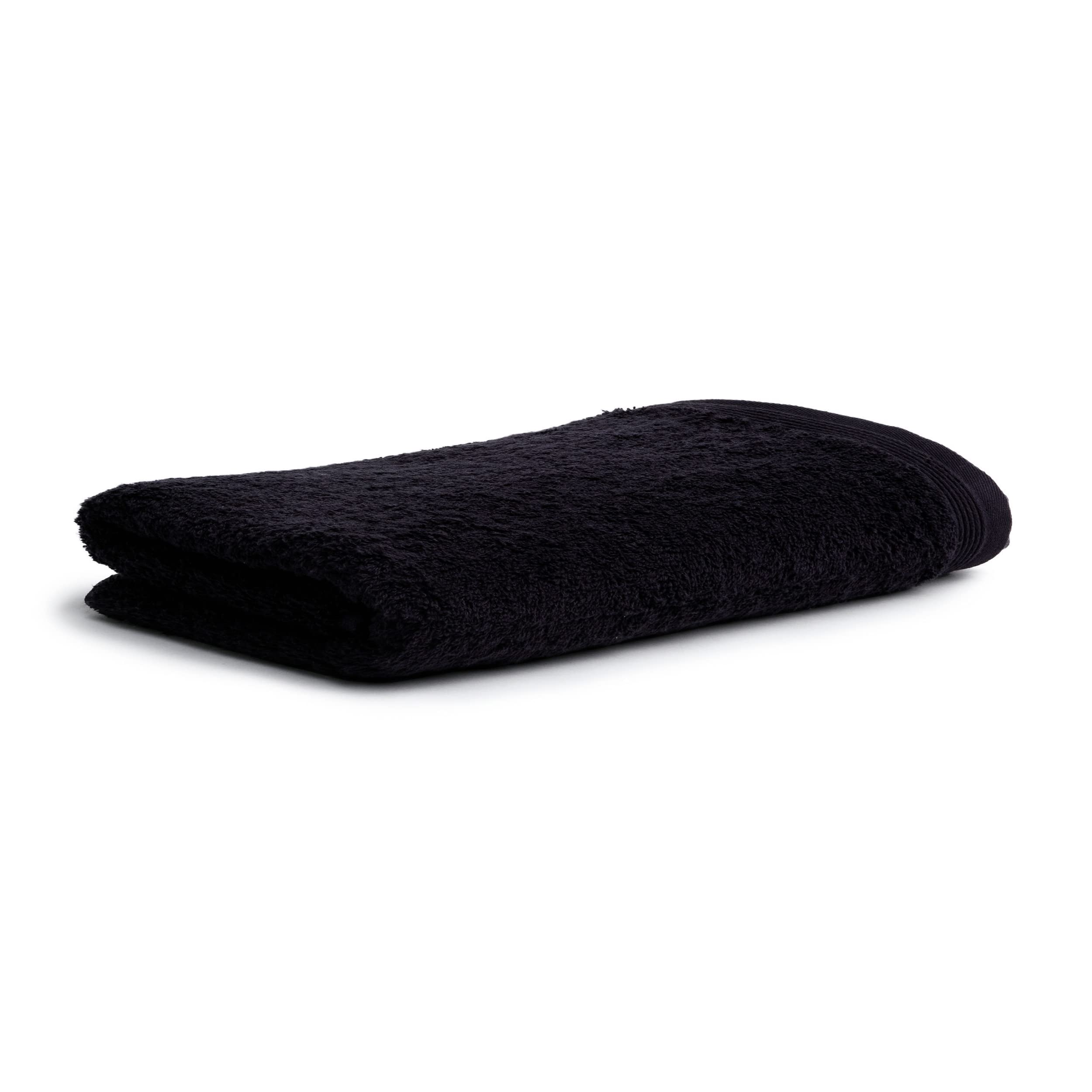 M?ve Superwuschel bath sheet 100 x 160 cm, Towel - Made in Germany, 100% cotton, black