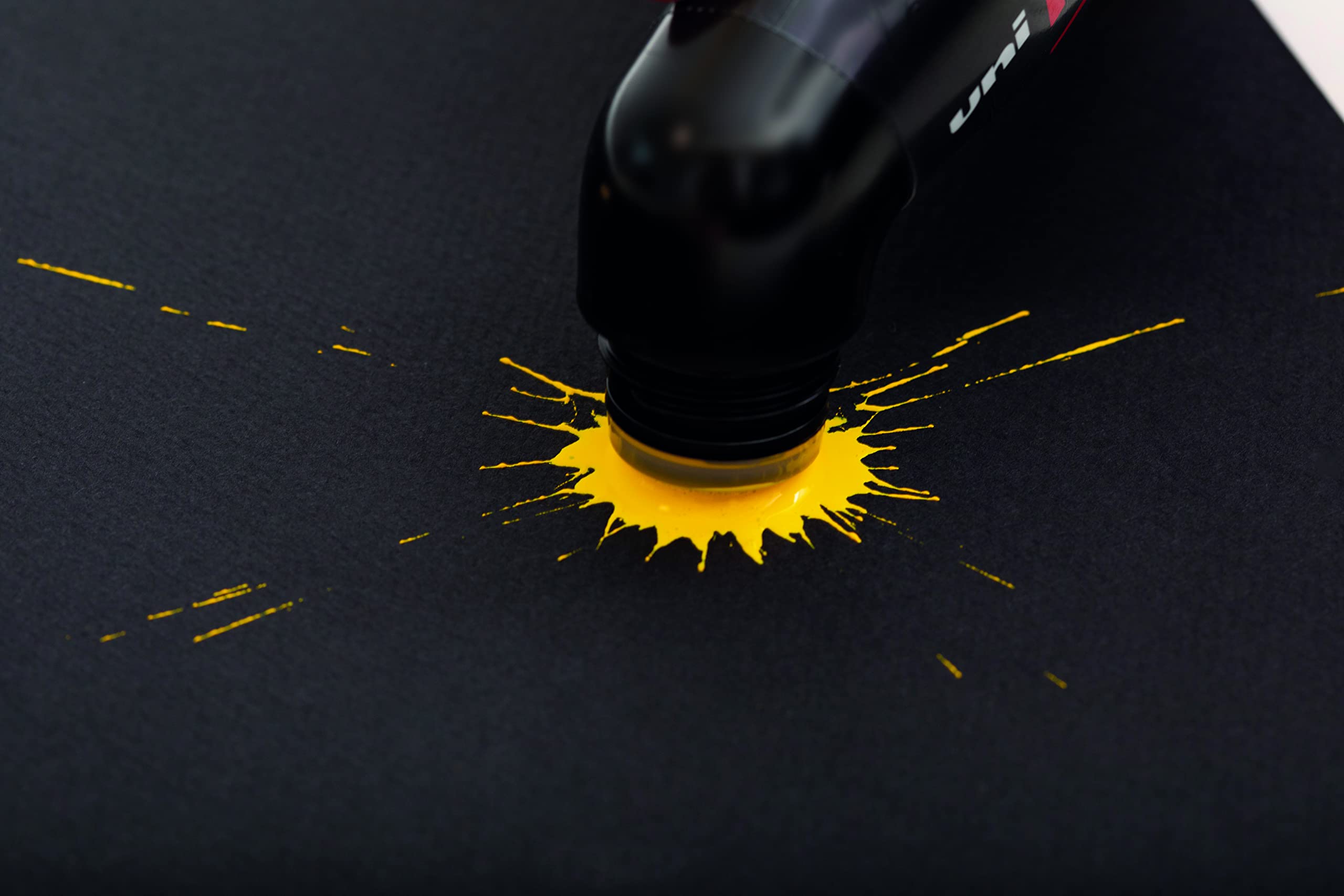 POSCA MOP?R PCM-22 Water Based Permanent Paint Markers. 3mm - 19mm Round Tip for Art & Crafts. Multi Surface Use On Wood Metal Paper Canvas Cardboard