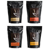 Spiller & Tait Coffee Beans Gift Set |Signature Blend, Barista Blend, Pure Colombian Huila & Classic Italian | Ground Coffee Beans | Taster Pack 4 x