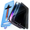 MAGIC JOHN 2 Pack for iPhone 14 Pro Max 6.7 inch Privacy Glass Screen Protector, Auto Dust-Elimination Installation, Bubble Free, Easy Installation