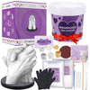Tpudn Couple's Hand Casting Kit -DIY Lovers' Hand Mold Plaster Set for Romantic Keepsake, Wedding, Anniversary, Valentine's Day Gifts for Her or Him