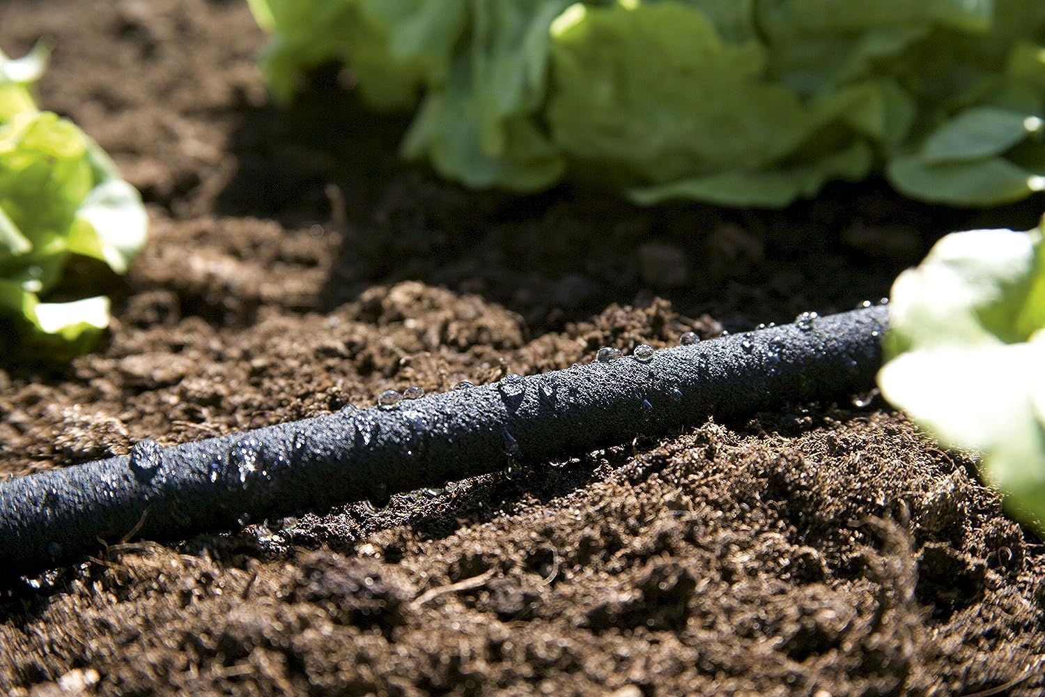 Gardena Soaker Hose: Water-Saving Sprinkler Hose for Watering Plant Rows and beds; Water Savings Individually Adjustable up to 70 Percent, Easy to