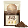 Sevenhills Wholefoods Cacao/Cocoa Powder 400g | Natural Source of Potassium & Manganese | Pure & Vegan for Hot Chocolate, Smoothies & Baking |