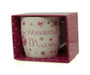 Mum Gift - Flower Collection Beautiful Mug In Gift Box New